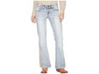 Rock And Roll Cowgirl Trouser Jeans In Light Vintage W8-7691 (light Vintage) Women's Jeans