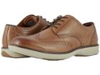 Nunn Bush Maclin Street Wing Tip Oxford With Kore Slip Resistant Walking Comfort Technology (camel Multi) Men's Lace Up Wing Tip Shoes