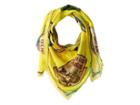 Polo Ralph Lauren Great Outdoors Patches Scarf (lemon Rind) Scarves