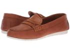 Frye Sedona Seam Moc (cognac Waxed Pull Up) Women's Moccasin Shoes