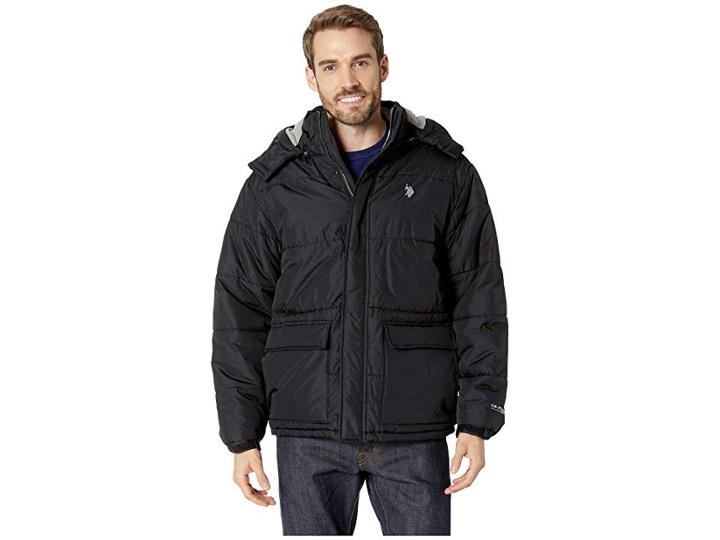 U.s. Polo Assn. Classic Bubble (black) Men's Coat