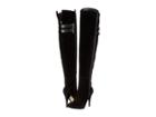 Michael Michael Kors Delaney Boot (black Sport Suede/vachetta) Women's Boots