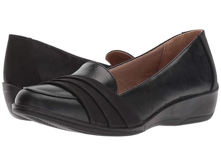 Lifestride Imperia (black) Women's Wedge Shoes