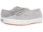 Superga 2750 Sueu Sneaker (grey Sage) Women's Lace Up Casual Shoes