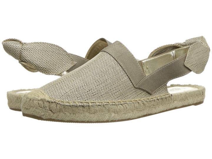 Lauren Ralph Lauren Brooklynne (platino Coated Metallic Straw) Women's Shoes