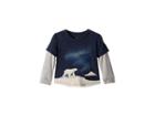 Peek Northern Lights Tee (infant) (navy) Boy's T Shirt