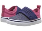 Puma Kids El Rey Fun Denim (toddler) (blue Depths/rapture Rose) Kids Shoes