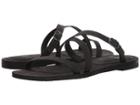 Eileen Fisher Dali (black Nubuck) Women's Sandals