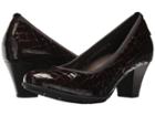 Mephisto Brigita (dark Brown Croco) Women's Shoes
