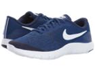 Nike Kids Flex Contact (big Kid) (gym Blue/white/binary Blue) Boys Shoes