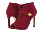 Michael Michael Kors Agnes Open Toe (maroon) High Heels