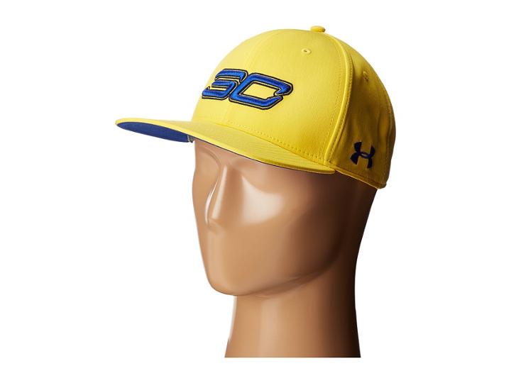 Under Armour Ua Sc30 Core Cap (taxi/taxi/royal) Caps