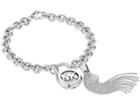 Michael Kors Logo Link Bracelet (silver/steel) Bracelet