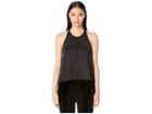 Kate Spade New York Athleisure Dashing Beauty Leopard Mesh Tank Top (black) Women's Sleeveless
