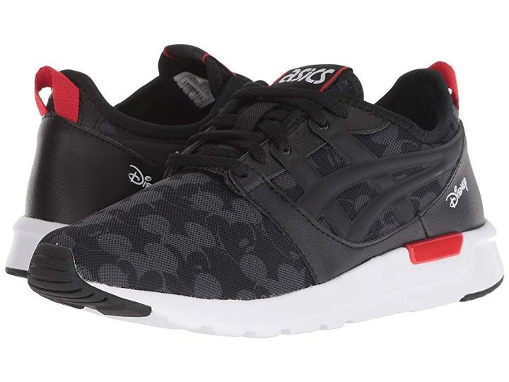 Asics Kids Tiger Gel-lyte Hikari Mickey Mouse (big Kid) (black) Kids Shoes