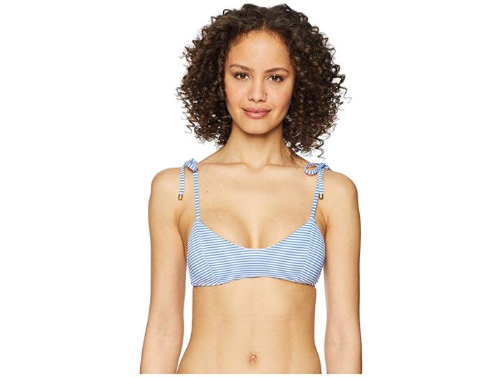 Vitamin A Swimwear Zuma Bralette (hamptons Stripe) Women's Swimwear