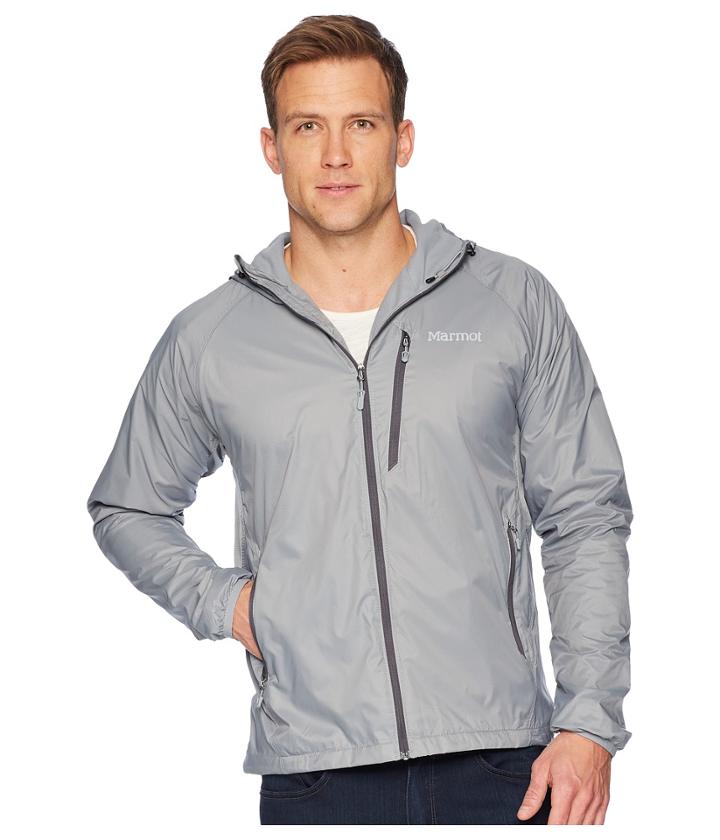Marmot Ether Driclime(r) Hoodie (grey Storm) Men's Clothing