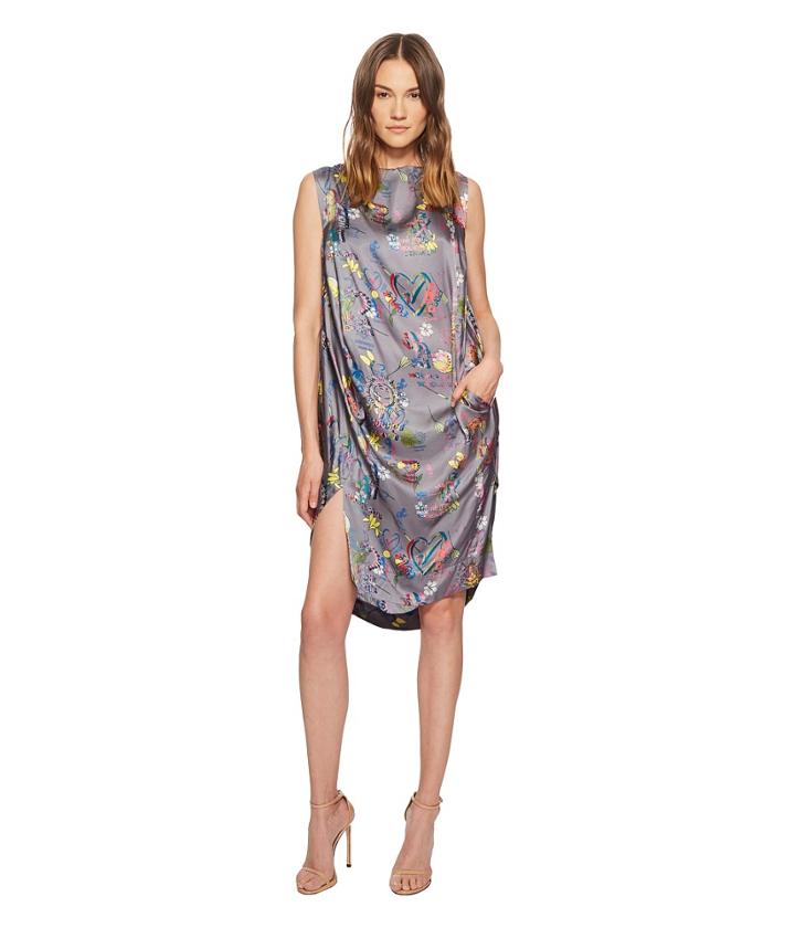 Vivienne Westwood Short Sleeve Fatima Dress (grey) Women's Dress
