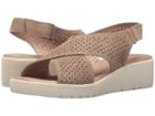 Johnston & Murphy Cecilia (taupe Suede) Women's Sling Back Shoes