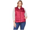 U.s. Polo Assn. Plus Size Basic Vest (rose Thicket) Women's Coat