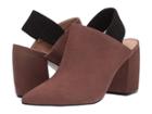 Massimo Matteo Rochelle Mule (cravo Nubuck) High Heels