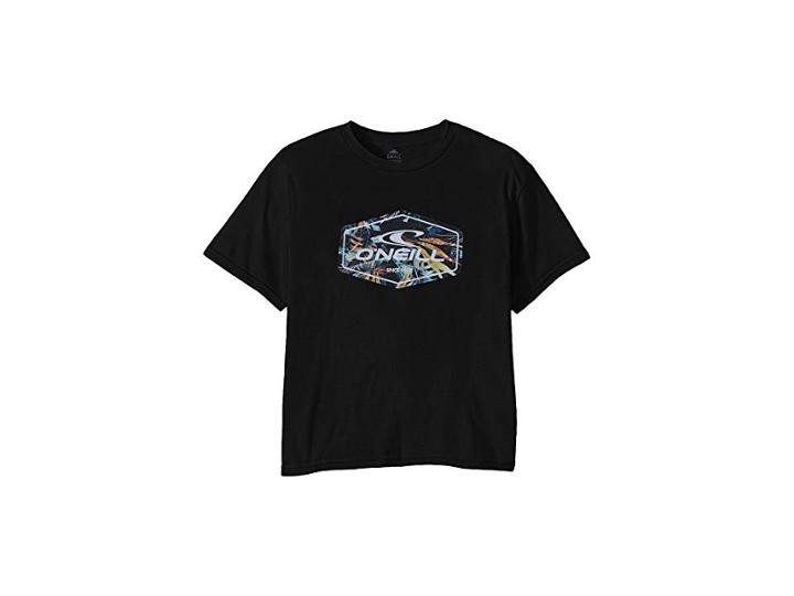 O'neill Kids Filler Short Sleeve Tee (big Kids) (black) Boy's T Shirt