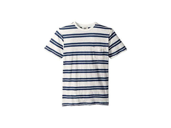 Vissla Kids Breakout Knit Top Short Sleeve (big Kids) (vintage White) Boy's Clothing