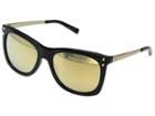 Michael Kors Lex Mk2046 54mm (black/liquid Gold) Fashion Sunglasses