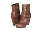 Enzo Angiolini Carsen (dark Brown Leather) Women's Boots