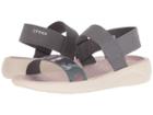 Crocs Literide Graphic Sandal (charcoal/stucco) Women's Sandals