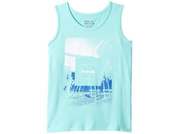 Hurley Kids Cause And Effect Tank (little Kids) (hyper Turquoise) Boy's Sleeveless