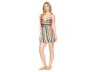 The Bikini Lab Palm Springs Wrap Dress Cover-up (multi) Women's Swimwear