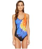 Onia Kelly One-piece (macaw Feather) Women's Swimsuits One Piece