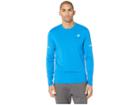 New Balance Nb Ice 2.0 Long Sleeve Top (laser Blue) Men's Long Sleeve Pullover