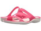 Crocs Swiftwater Sandal (paradise Pink/white) Women's Sandals