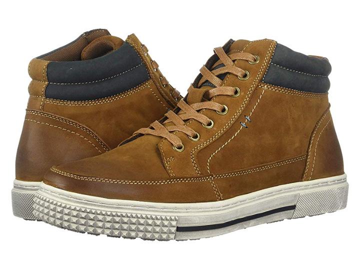 Kenneth Cole Reaction High-rise Sneaker (cognac) Men's Shoes