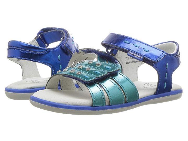 Pediped Lynn Flex (toddler/little Kid) (ocean) Girls Shoes