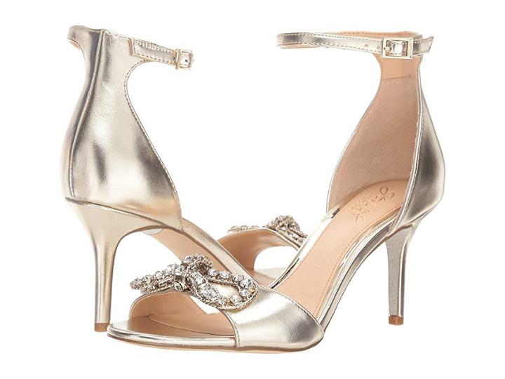 Jewel Badgley Mischka Miguela (light Gold) Women's Shoes