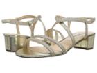 Nina Gaelen (soft Platino Diamond Mesh Glitter) Women's 1-2 Inch Heel Shoes