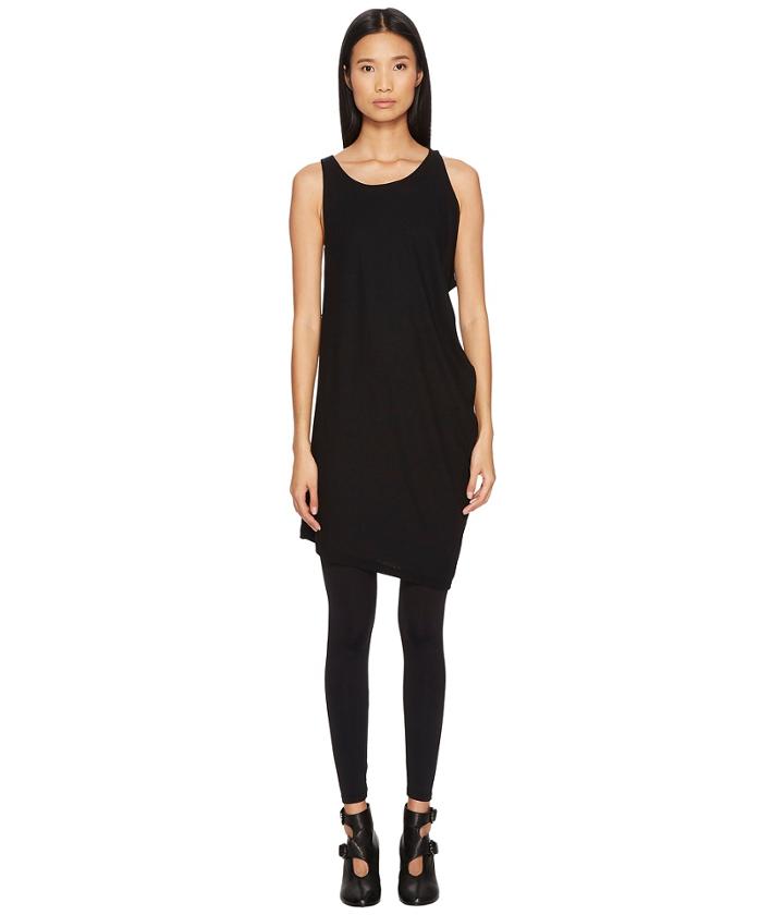 Y's By Yohji Yamamoto Twisted Tank Top (black) Women's Sleeveless