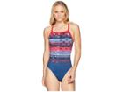 Tyr Liberty Diamondfit (red/white/blue) Women's Swimsuits One Piece