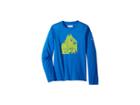 Columbia Kids Trail Tearintm Long Sleeve Shirt (little Kids/big Kids) (super Blue) Boy's Long Sleeve Pullover