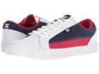 Dc Lynnfield (white/dc Navy/true Red) Men's Skate Shoes