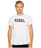 The Original Retro Brand Short Sleeve Vintage Slub Rebel T-shirt (white) Men's T Shirt