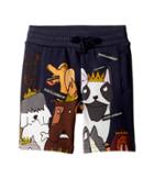 Dolce & Gabbana Kids Bermudas (toddler/little Kids) (blue Print) Boy's Shorts