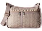Lesportsac Deluxe Everyday Bag (mushroom Entwine) Cross Body Handbags