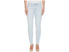 Two By Vince Camuto Indigo Released Hem Five-pocket Ankle Jeans In Surf Wash (surf Wash) Women's Jeans