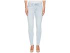 Two By Vince Camuto Indigo Released Hem Five-pocket Ankle Jeans In Surf Wash (surf Wash) Women's Jeans