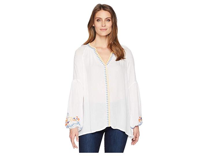 Catherine Catherine Malandrino Cabana Top (white) Women's Dress