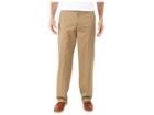 Dockers Iron Free Khaki D3 Classic Fit Flat Front (dark Wheat) Men's Casual Pants
